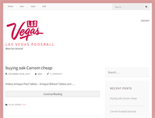 Tablet Screenshot of lasvegasfoosball.com